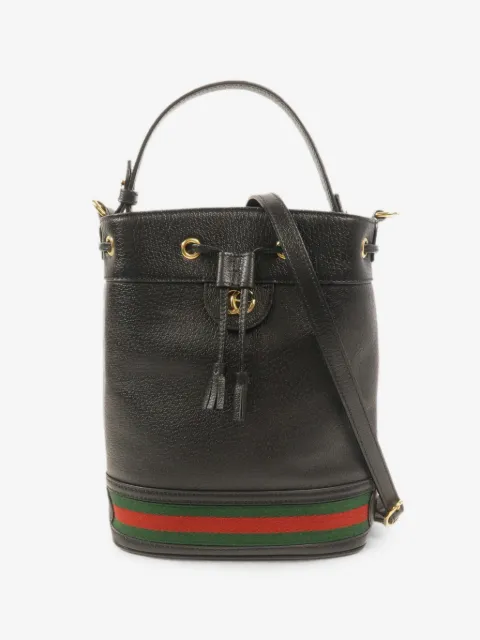 Gucci Pre-Owned Ophidia Web bucket bag
