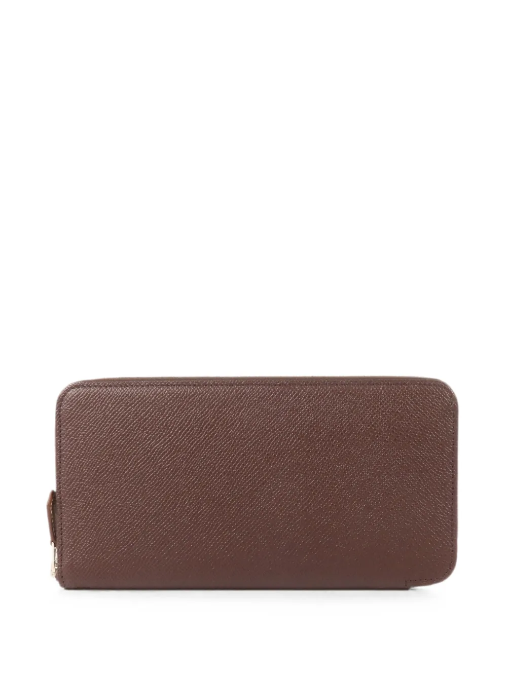 Hermès Pre-Owned Silk In Epsom leather wallet - Brown