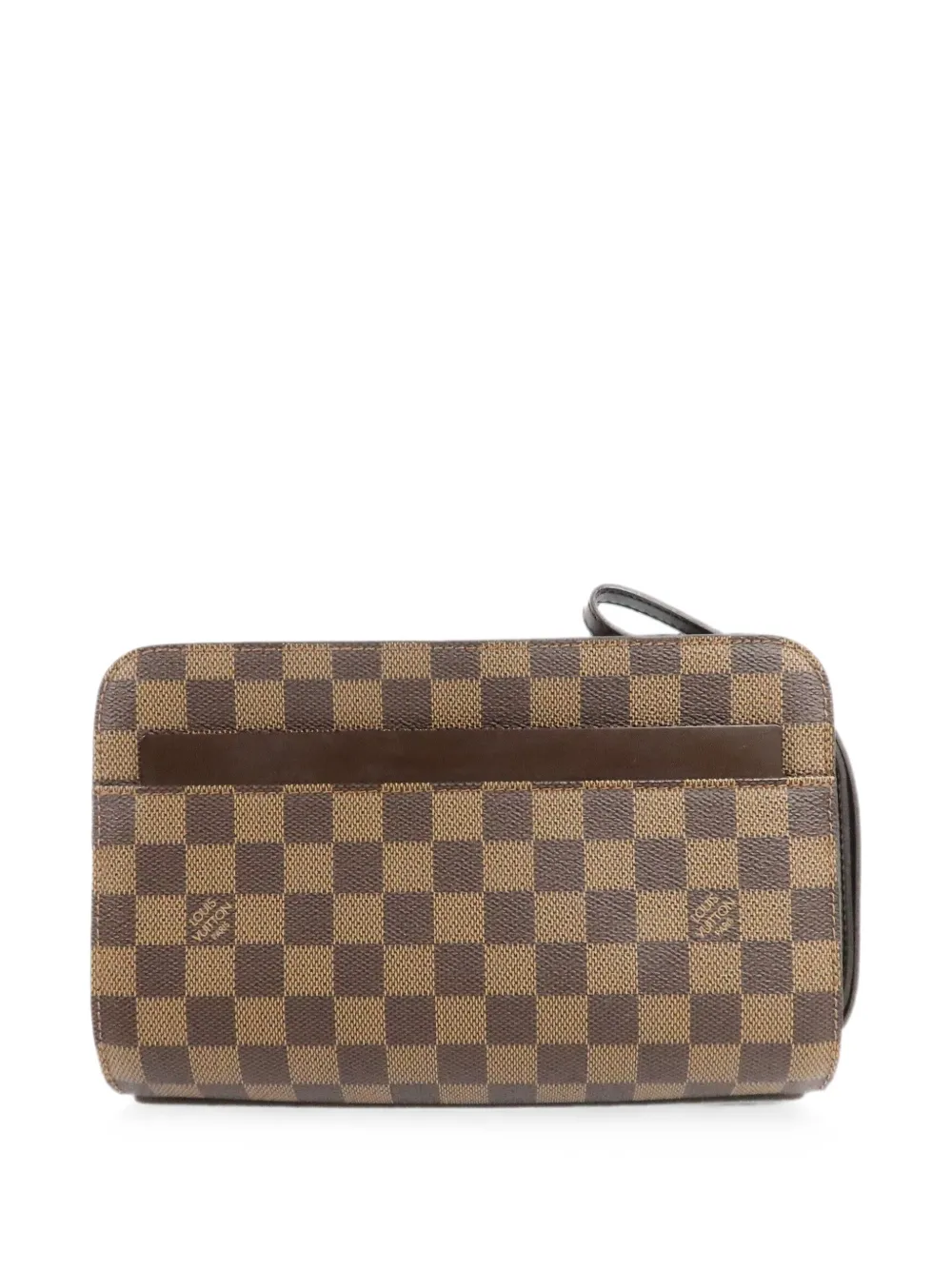 Louis Vuitton Pre-Owned Saint Louis Damier Ebene clutch bag - Braun