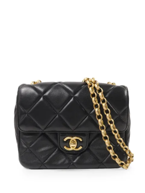 CHANEL Pre-Owned flap turn-lock shoulder bag