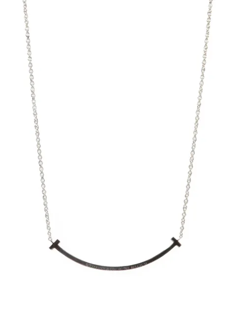 Tiffany & Co. Pre-Owned T Smile sapphire necklace