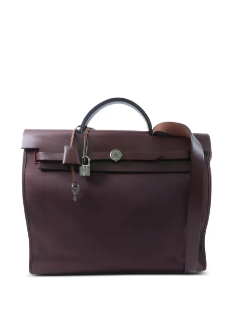 Hermès Pre-Owned GM Herbag two-way handbag