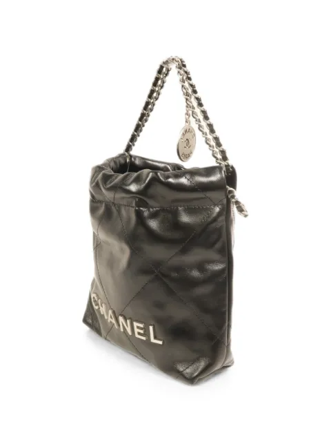 CHANEL Pre-Owned mini Chanel 22 two-way handbag