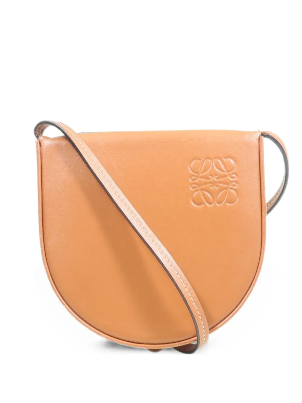 Loewe Pre-Owned mini Heel Pouch shoulder bag - Brown