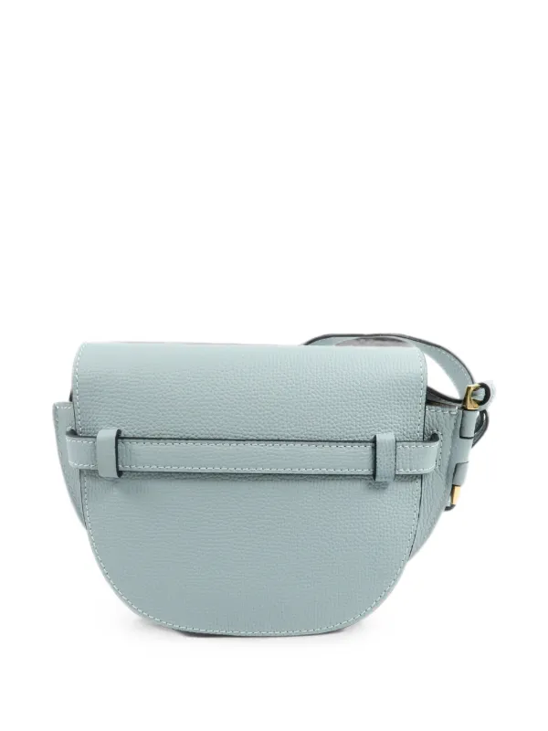 Loewe Pre-Owned ゲート デュアル ショルダーバッグ ミニ | ブルー
