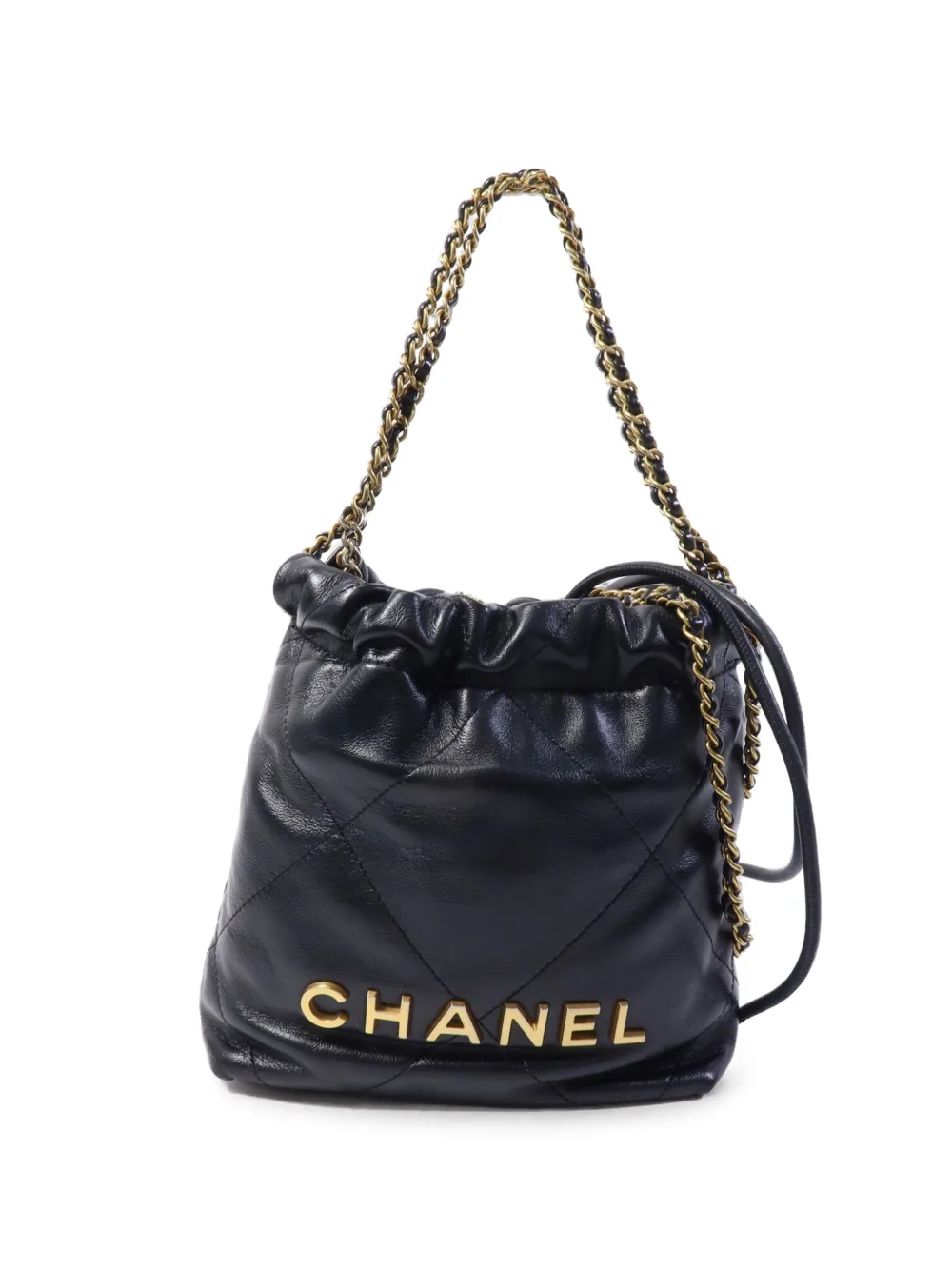 CHANEL Pre-Owned mini Chanel 22 two-way handbag - Nero