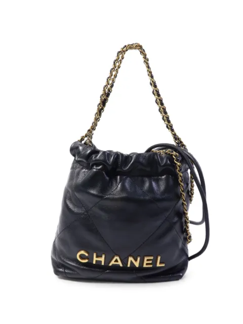 CHANEL Pre-Owned bolsa de mano CHANEL 22 mini