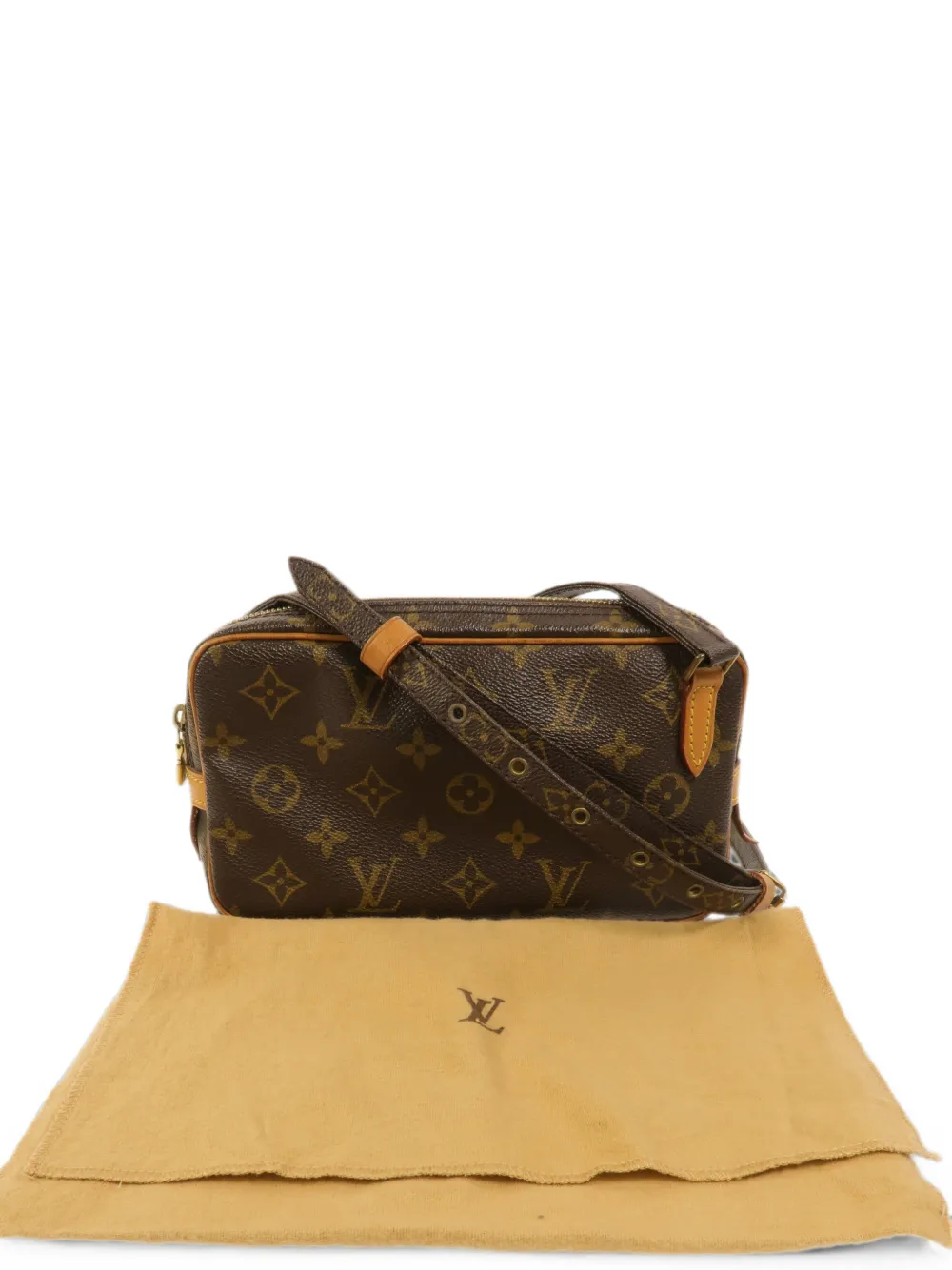 Louis Vuitton Pre-Owned Marly Bandoulière cross body bag - Brown