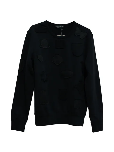 Alexander McQueen Pre-Owned свитер с нашивкой