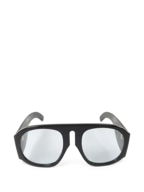 Gucci Pre-Owned Interlocking G pilot-frame sunglasses