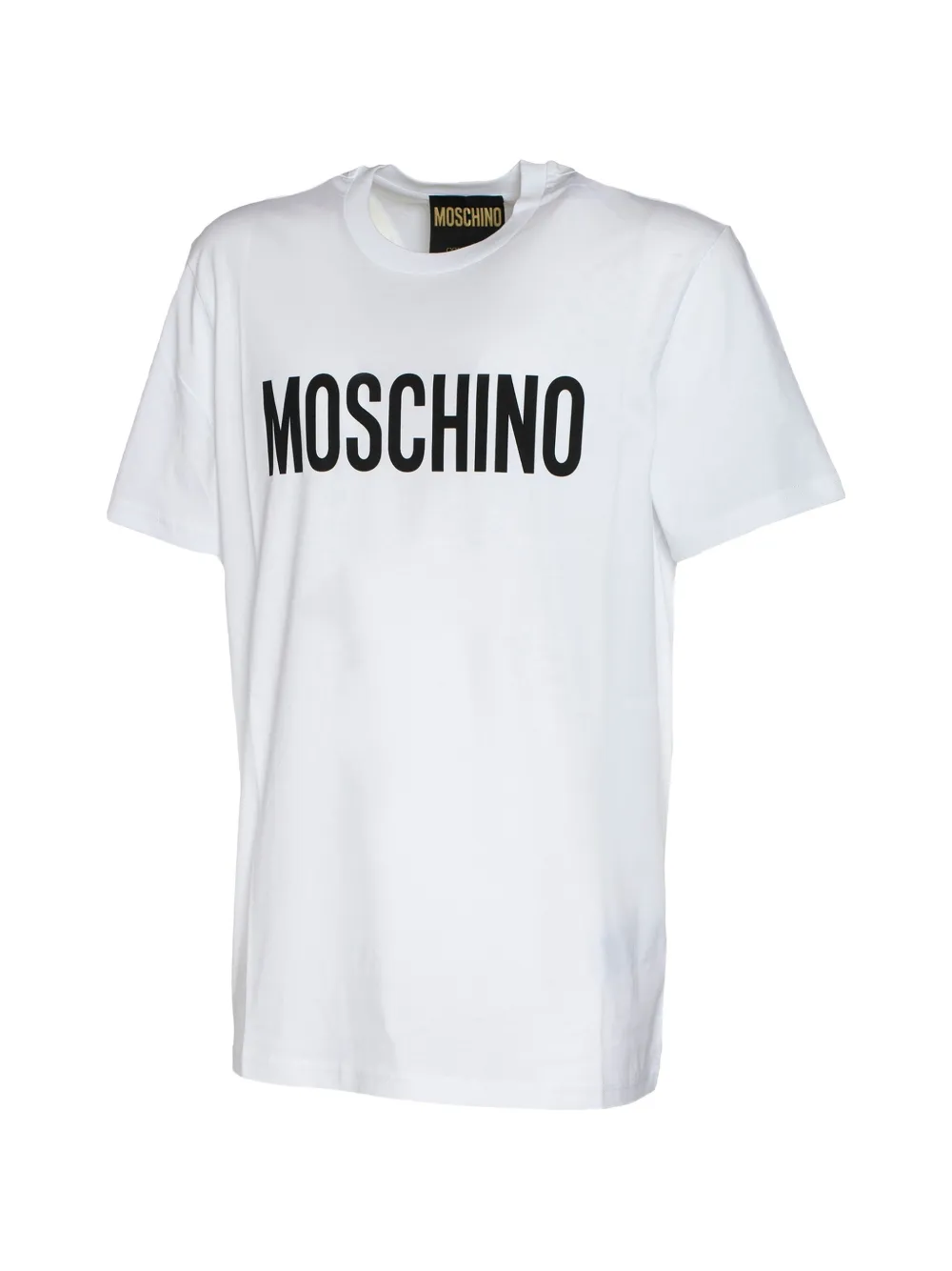 Moschino T-shirt met logoprint Wit