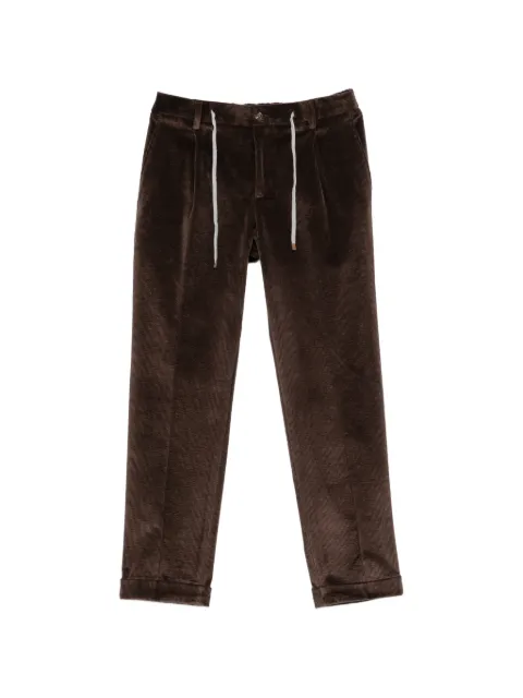 Arte Antwerp pantalones Roma de pana con cordones
