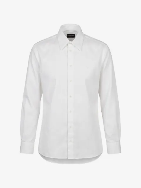 Giorgio Armani camisa con acabado texturizado