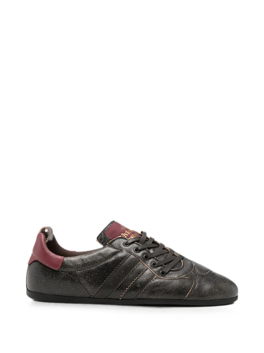 Vivienne Westwood Drunken Trainer leather sneakers Zwart