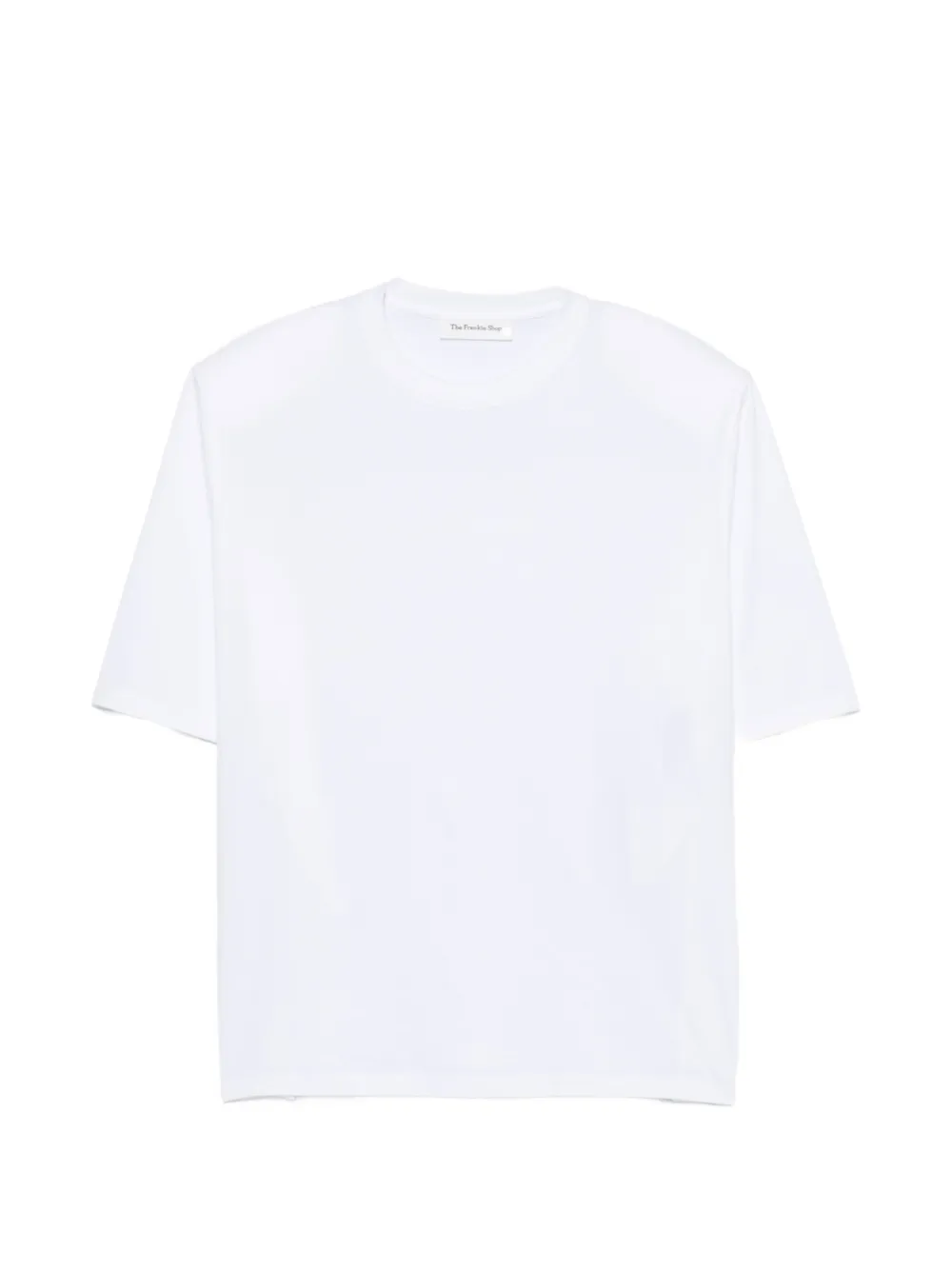 The Frankie Shop Anira padded-shoulder T-shirt · S