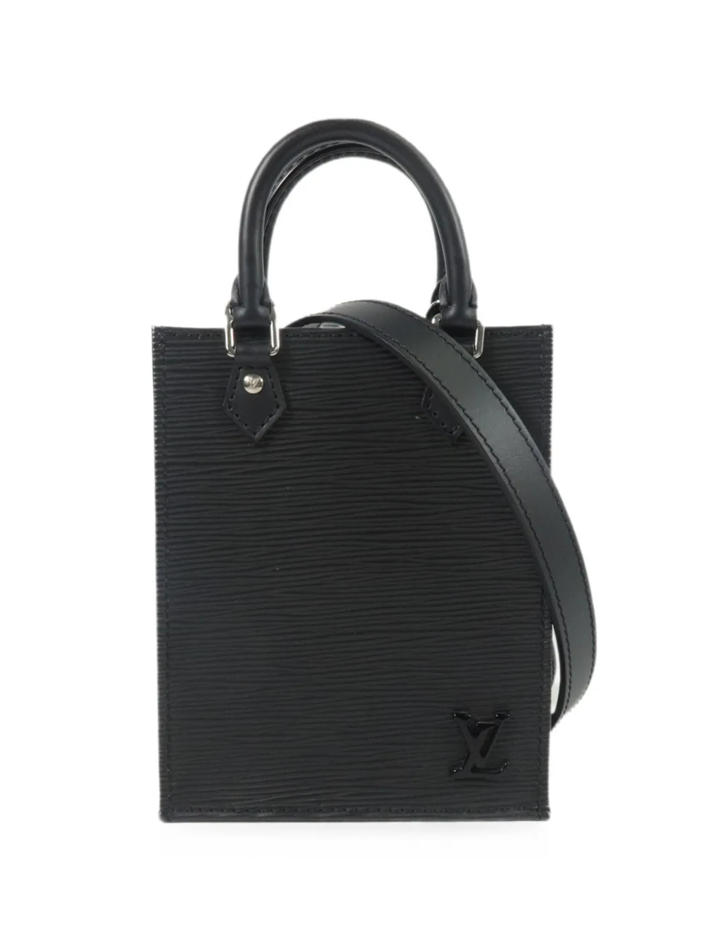 Louis Vuitton Pre-Owned Petit Sac Plat two-way handbag - Schwarz