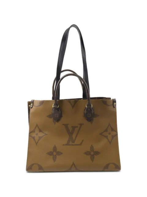 Louis Vuitton Pre-Owned MM On the Go Giant Tote Bag mit Monogramm