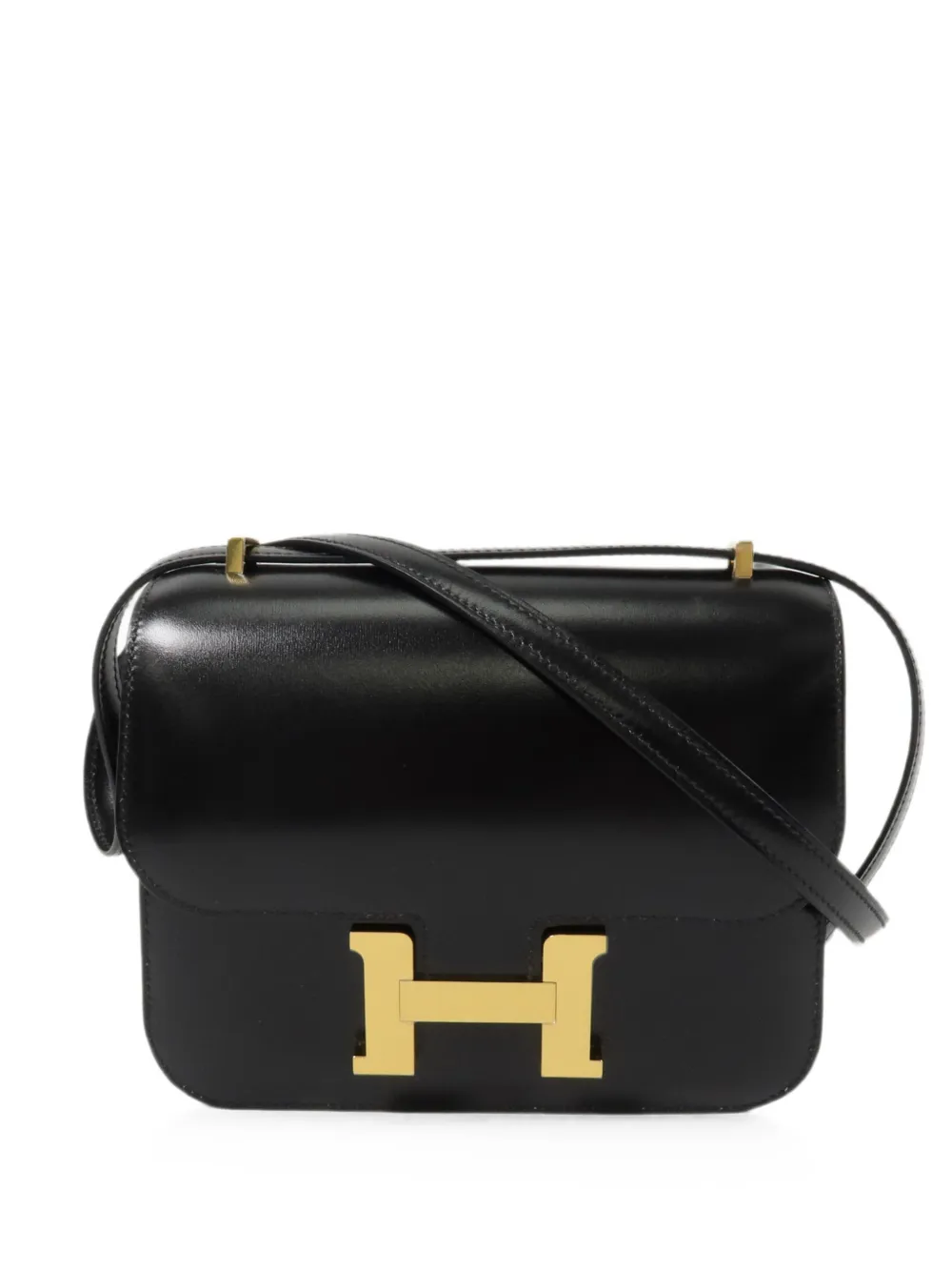 Hermès Pre-Owned 2024 mini Constance shoulder bag - Black