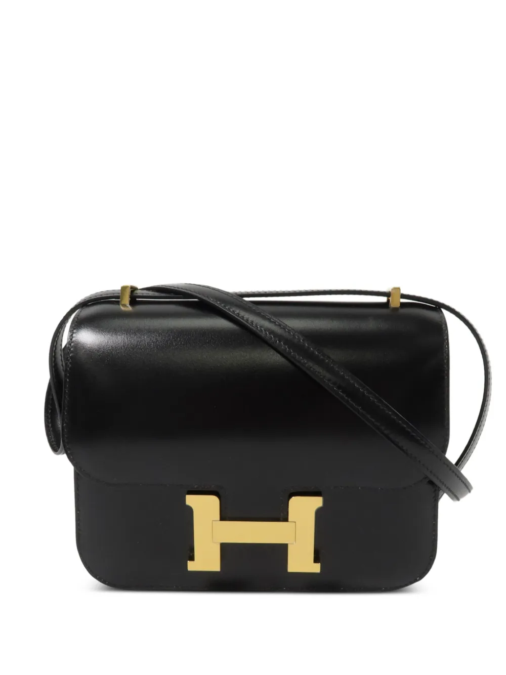 Hermès Pre-Owned 2024 mini Constance shoulder bag - Nero