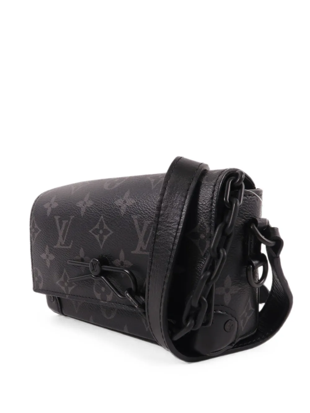 Louis Vuitton Pre-Owned Steamer Monogram Eclipse shoulder bag - Black