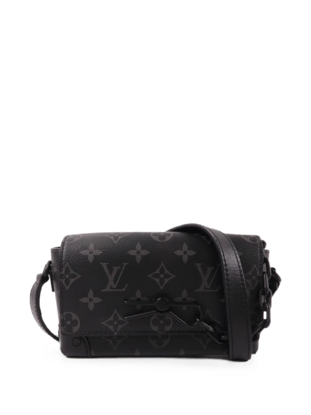 Louis Vuitton Pre-Owned Steamer Monogram Eclipse shoulder bag - Schwarz