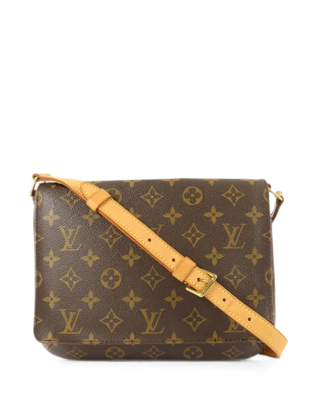 Louis Vuitton Pre-Owned Monogram Musette Tango shoulder bag - Marrone