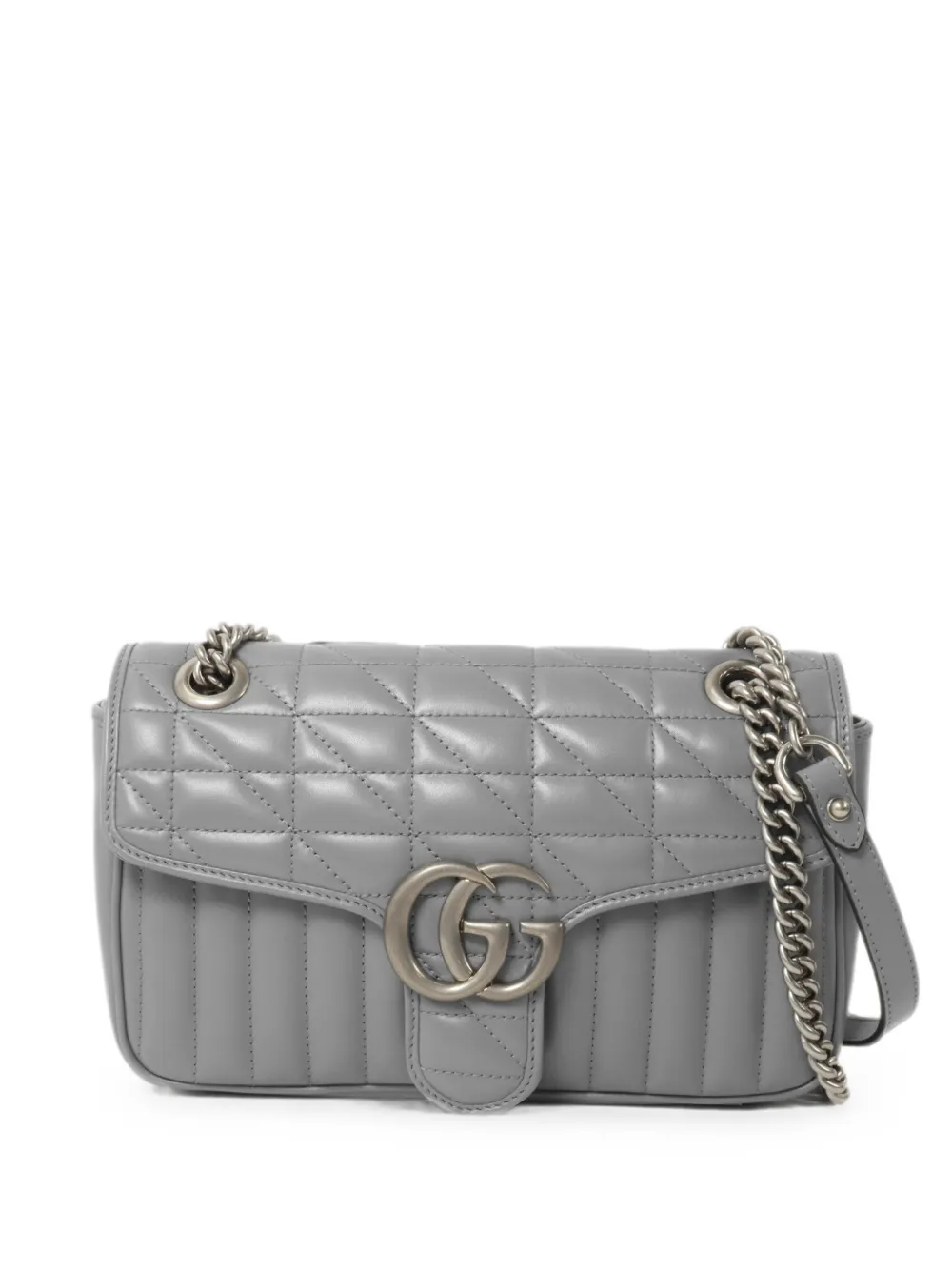 Gucci Pre-Owned GG Marmont shoulder bag - Grey