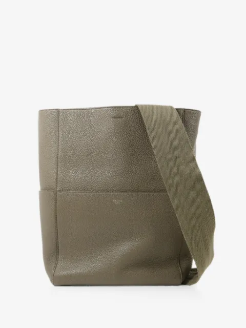 Celine Pre-Owned شنطة باكيت 'سانغل' كبيرة