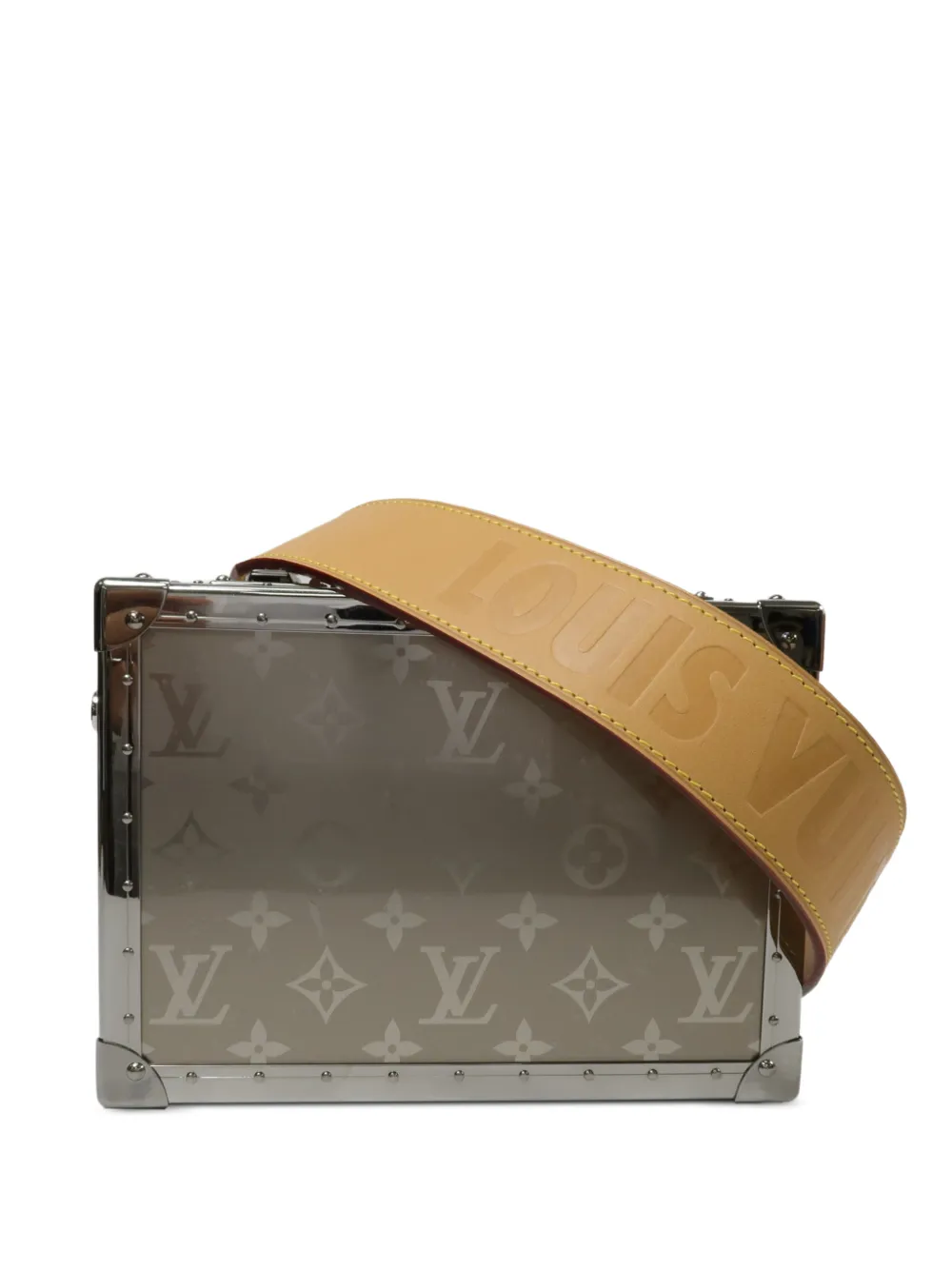 Louis Vuitton Pre-Owned Monogram Titanium Clutch Box shoulder bag - Silber