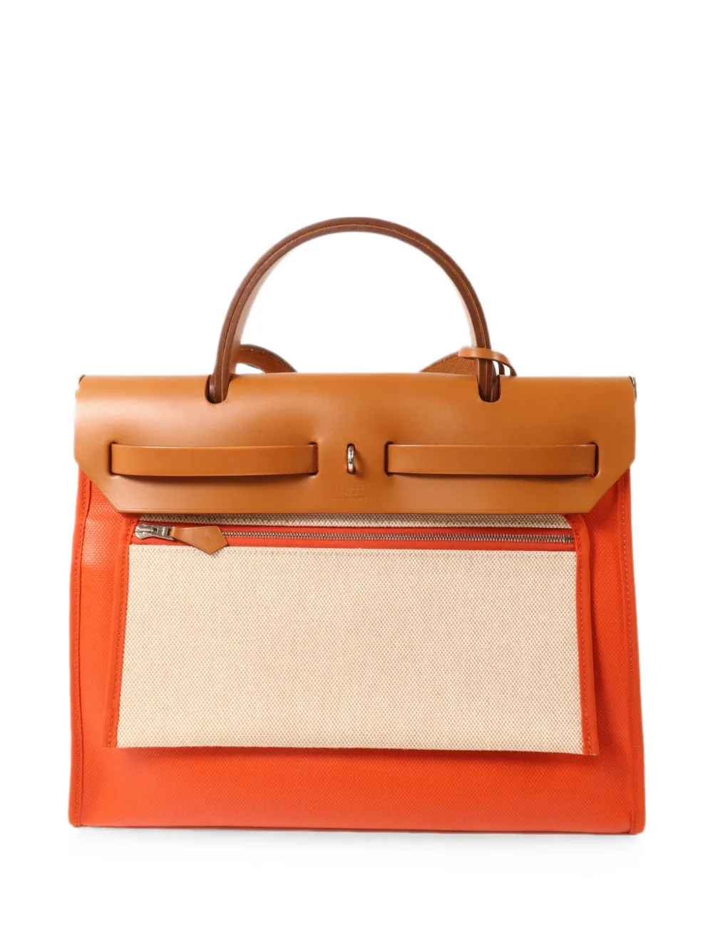Hermès Pre-Owned PM Herbag tote bag - Orange