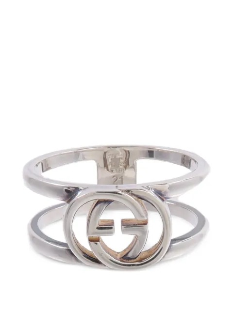 Gucci Pre-Owned Interlocking G open ring