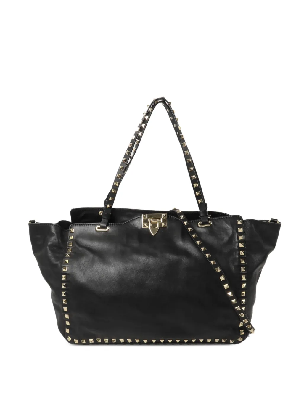 Valentino Garavani Pre-Owned Rockstud tote bag - Nero