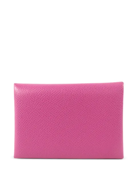 Hermès Pre-Owned Calvi Duo card holder