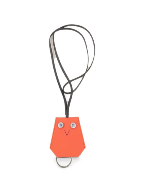 Hermès Pre-Owned Hibouton Clochette key ring charm
