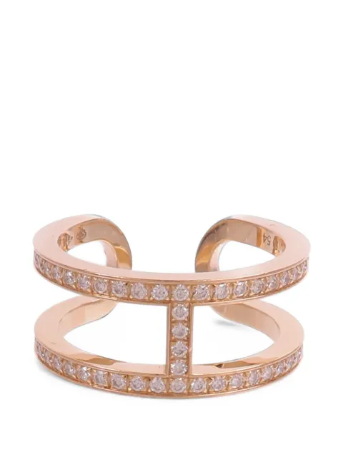 Hermès Pre-Owned Ever Chaine d'ancre diamond ring