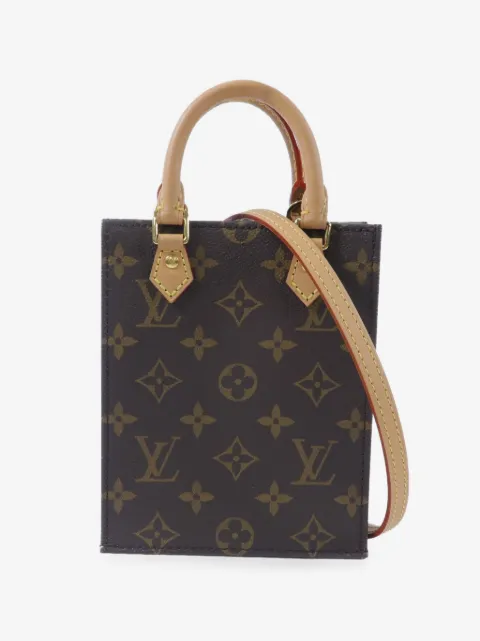 Louis Vuitton Pre-Owned Petit Sac Plat Monogram tote bag