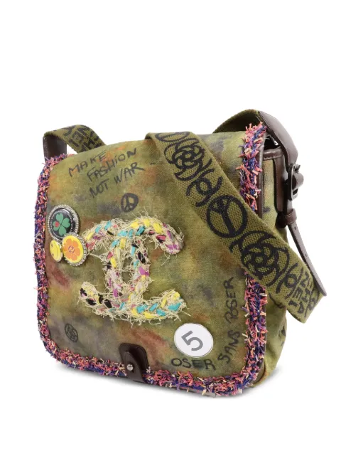 CHANEL Pre-Owned Graffiti On The Pavements CC shoulder bag