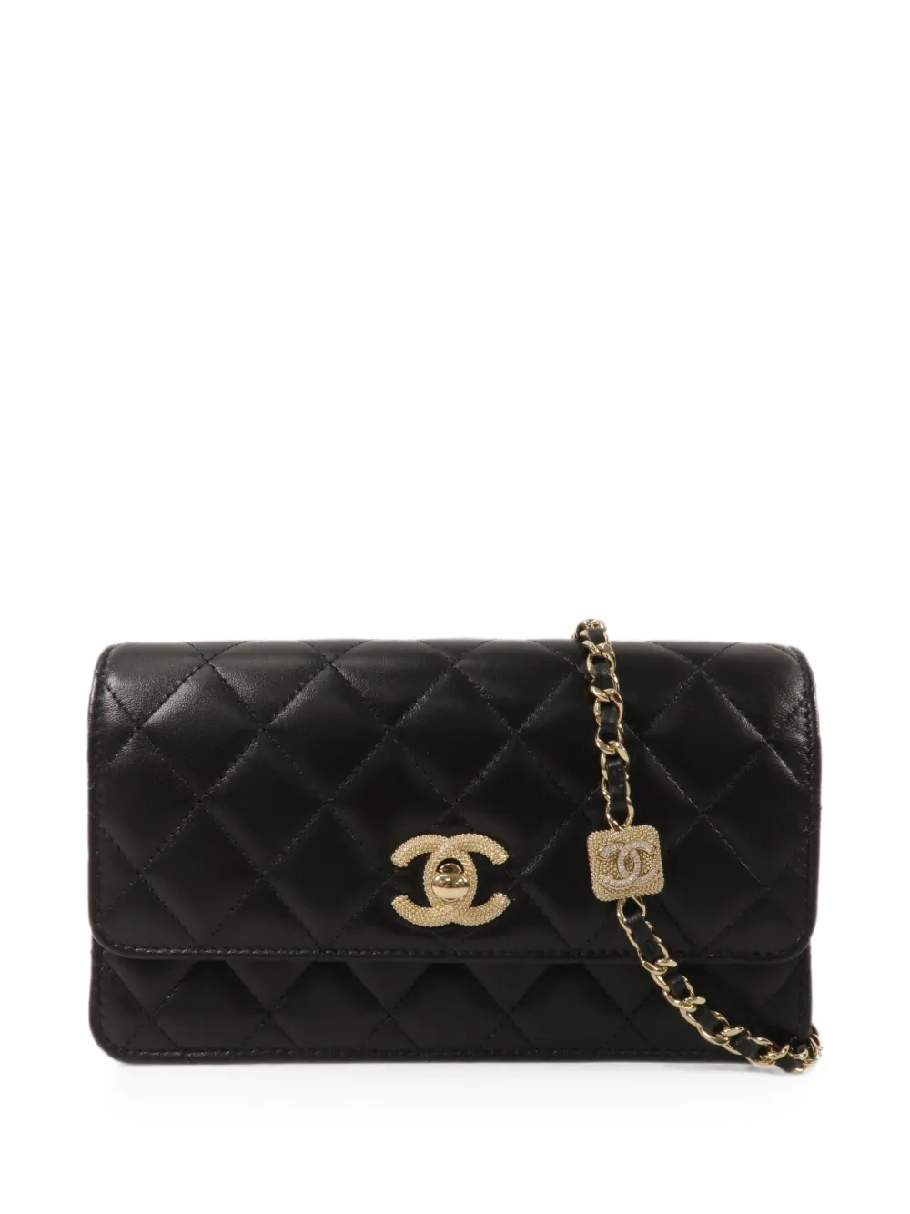 CHANEL Pre-Owned quilted CC turn-lock shoulder bag - Nero