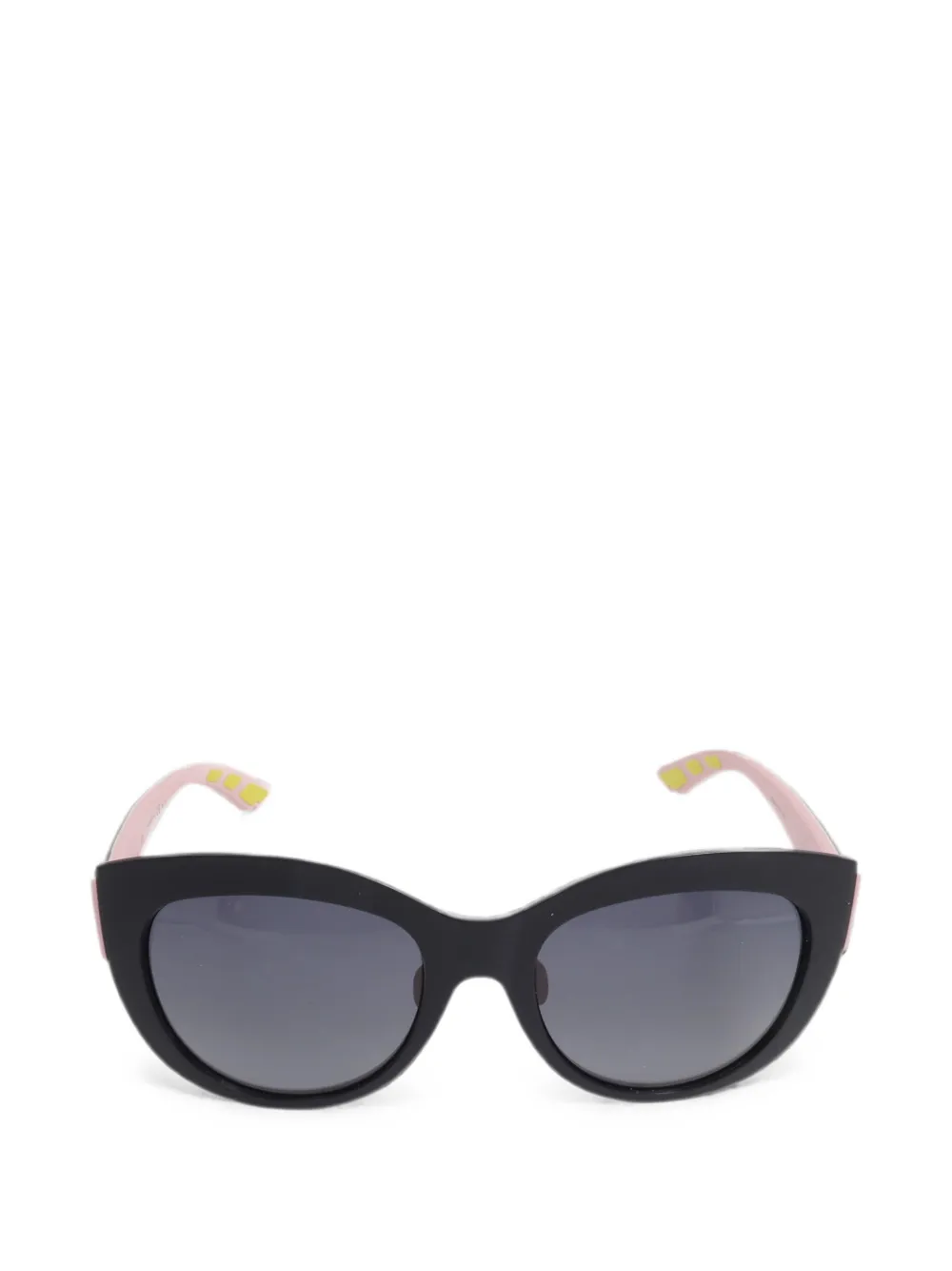 Christian Dior Pre-Owned Decale 1F cat-eye sunglasses - Schwarz