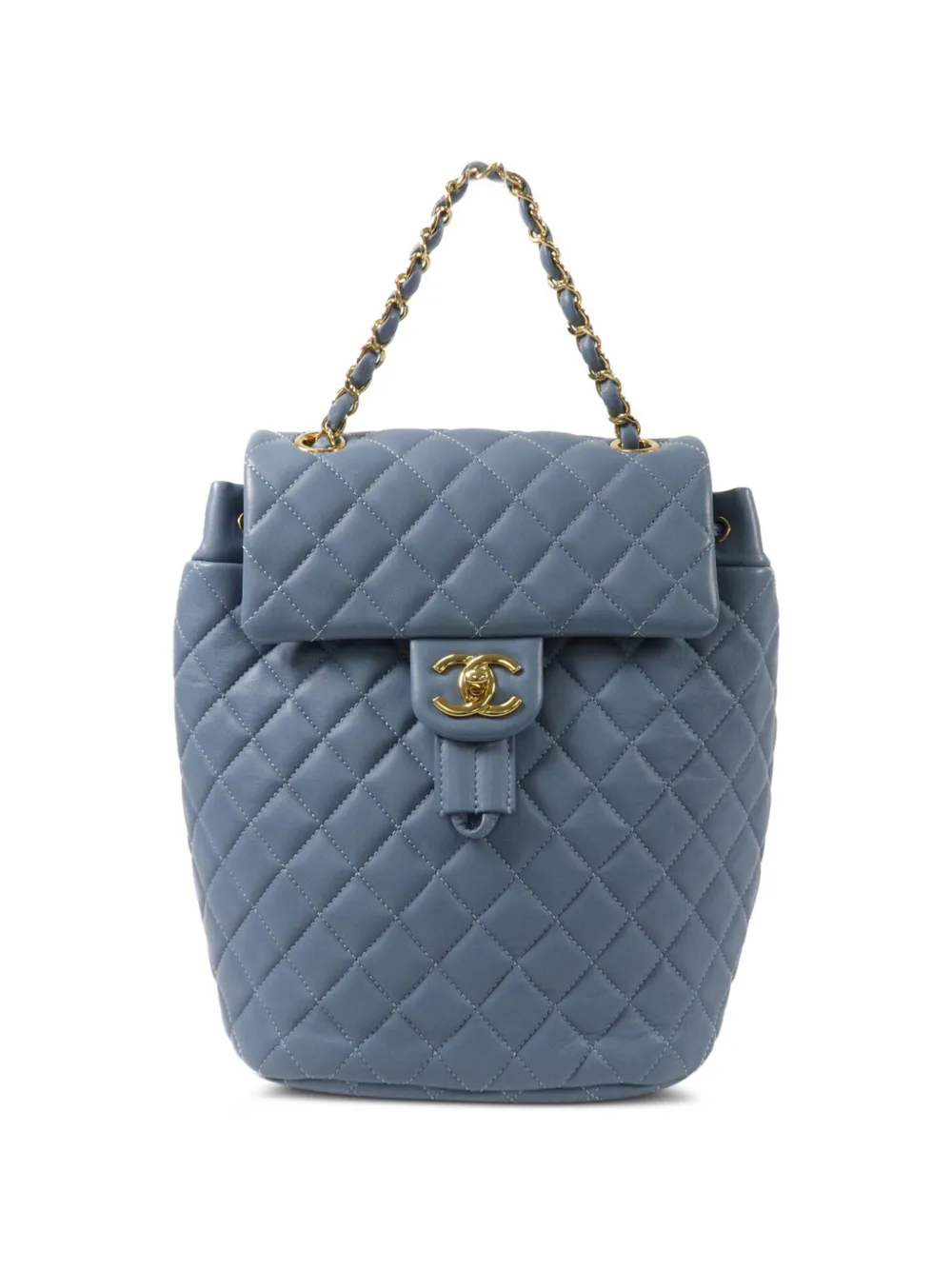 CHANEL Pre-Owned Urban Spirit CC turn-lock backpack - Blu