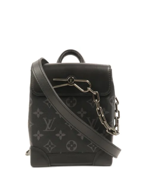 Louis Vuitton Pre-Owned bolsa de hombro Monogram Eclipse Steamer nano