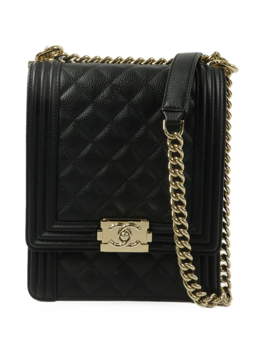 CHANEL Pre-Owned Le Boy chain shoulder bag - Nero