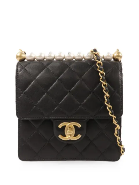 CHANEL Pre-Owned Pearl Chain shoulder bag