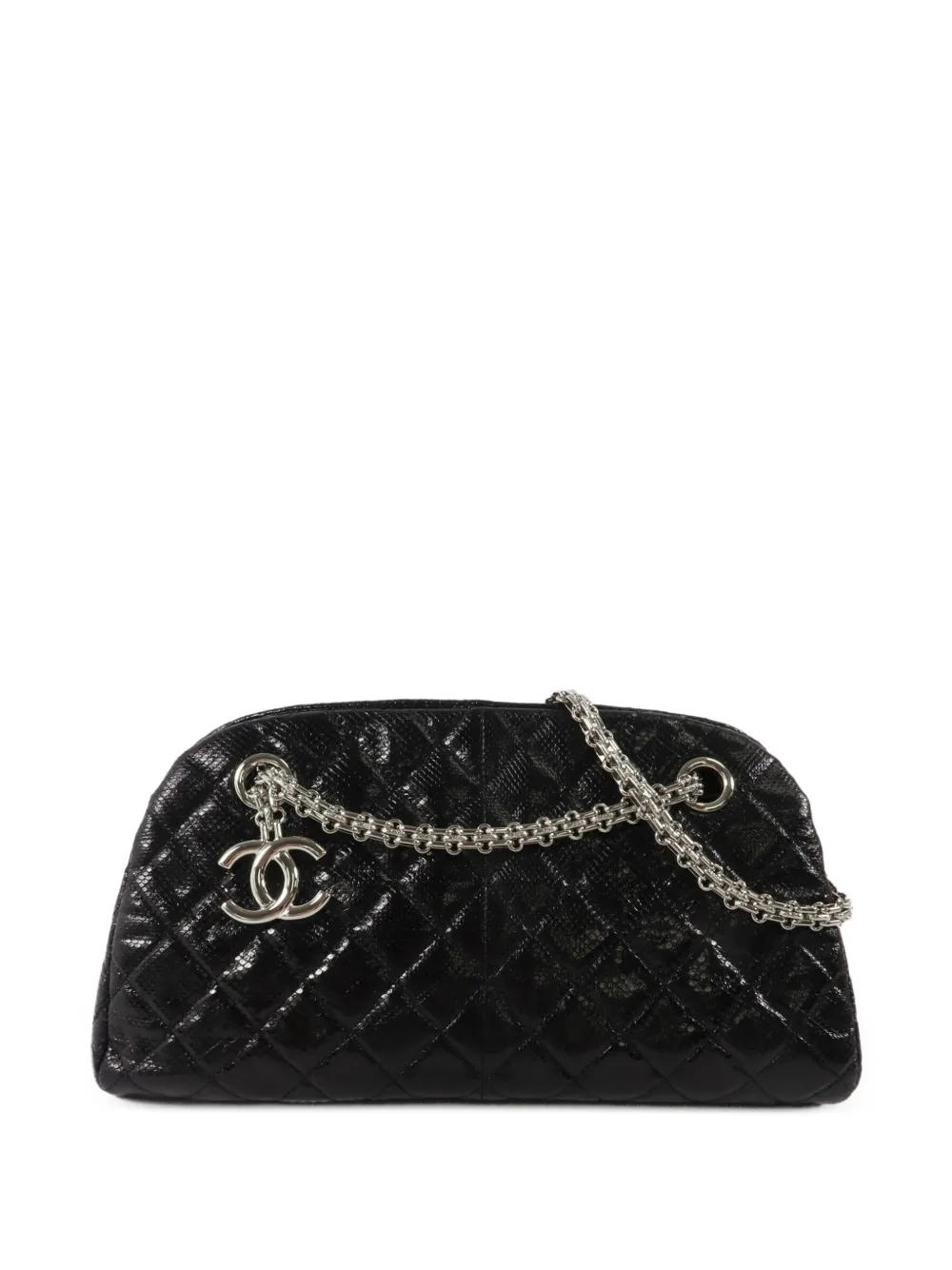 CHANEL Pre-Owned Mademoiselle CC bowling shoulder bag - Schwarz