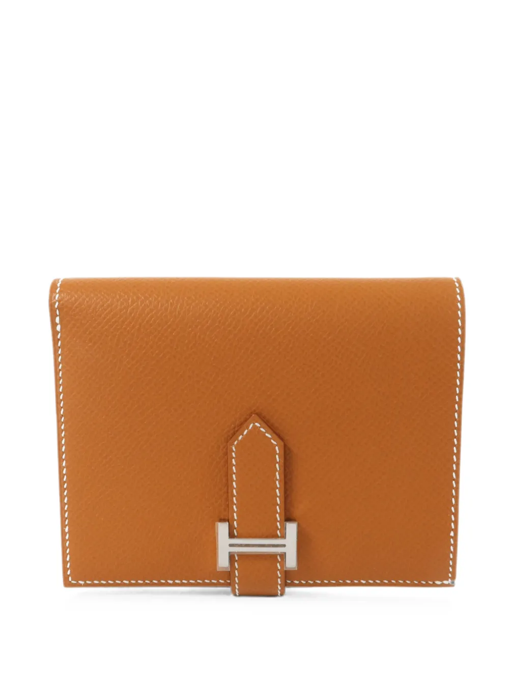 Hermès Pre-Owned 2020 Bearn leather wallet - Brown