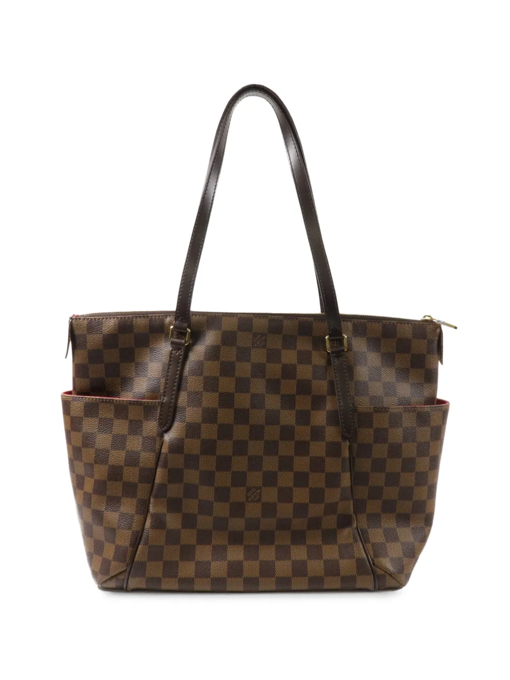 Louis Vuitton Pre-Owned MM Totally Damier Ebene canvas tote bag - Marrone