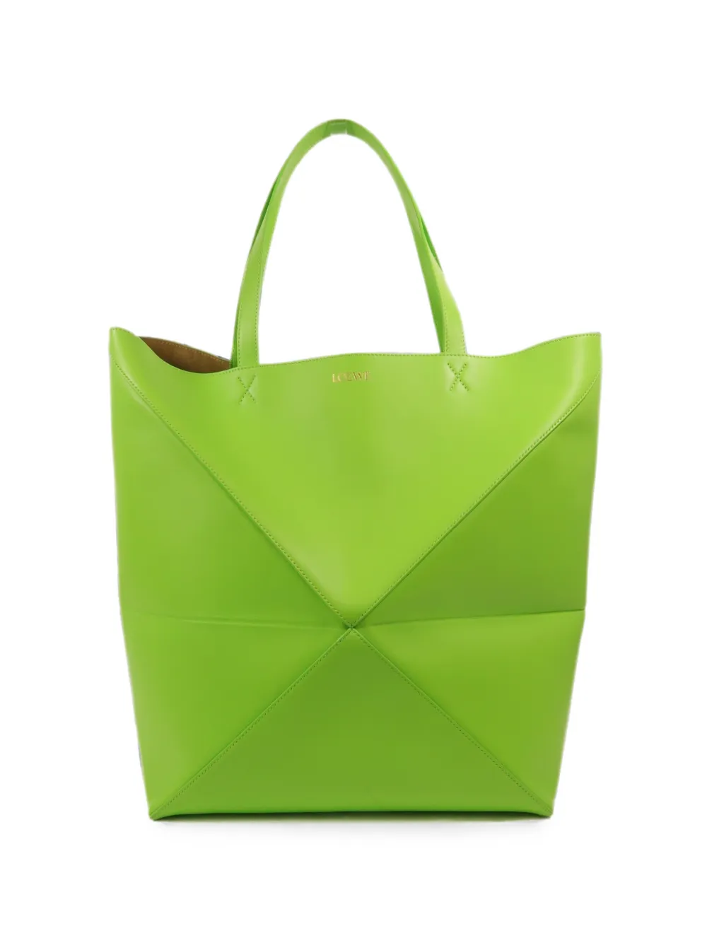 Loewe Pre-Owned Puzzle Fold tote bag - Green