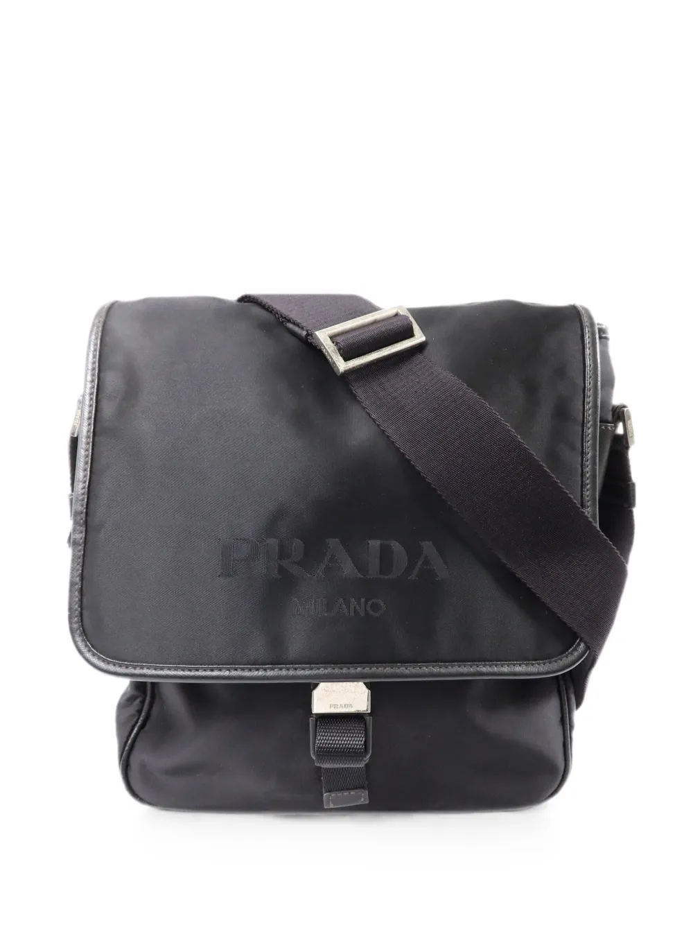 Prada Pre-Owned buckle-fastening shoulder bag - Schwarz