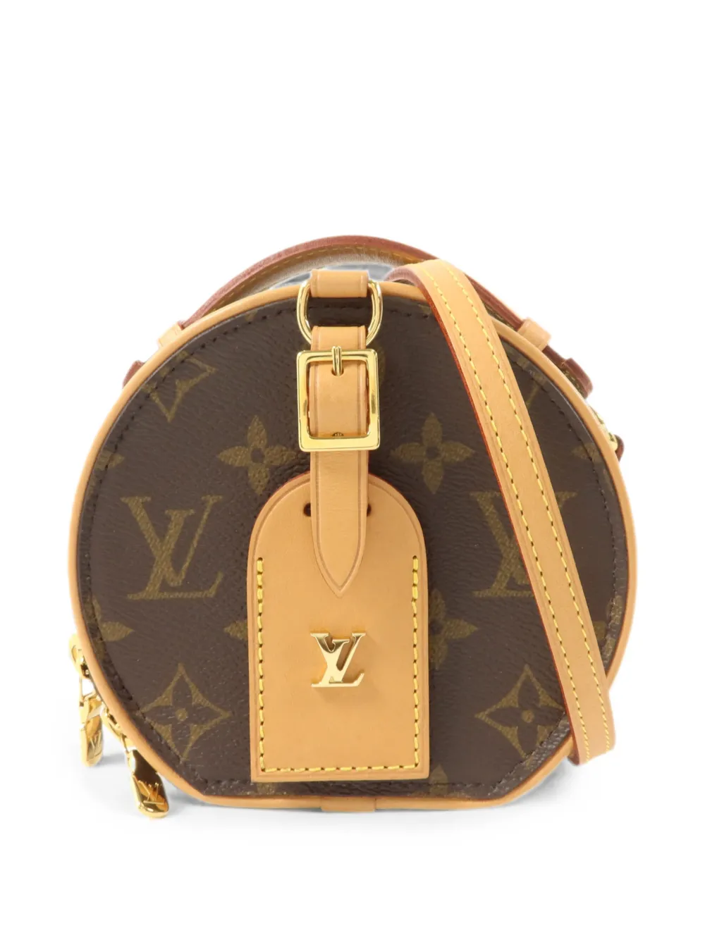 Louis Vuitton Pre-Owned Boite Chapeau Monogram mini-tas Bruin