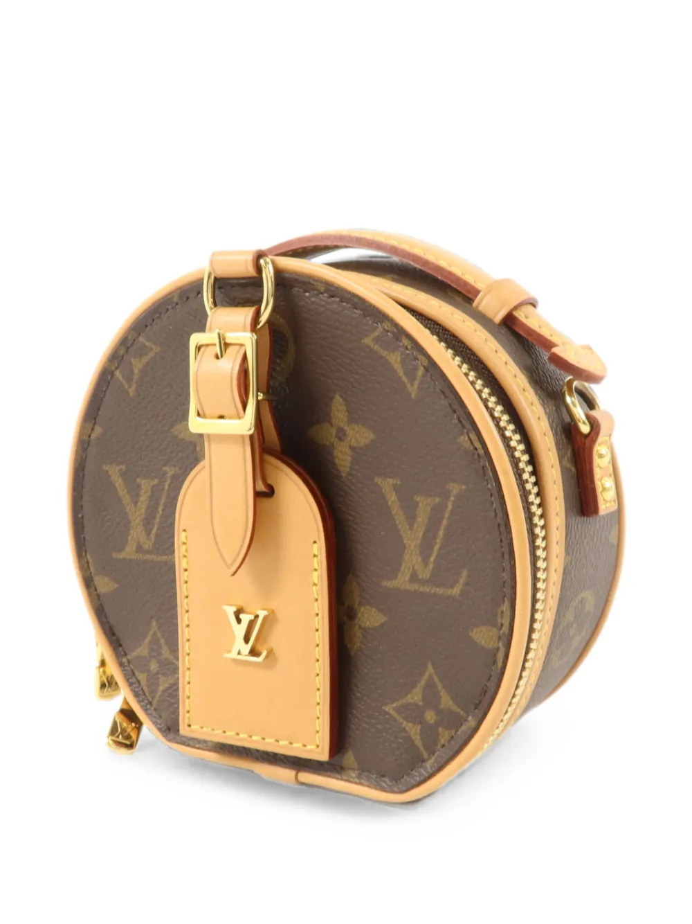 Louis Vuitton Pre-Owned Boite Chapeau Monogram mini-tas Bruin